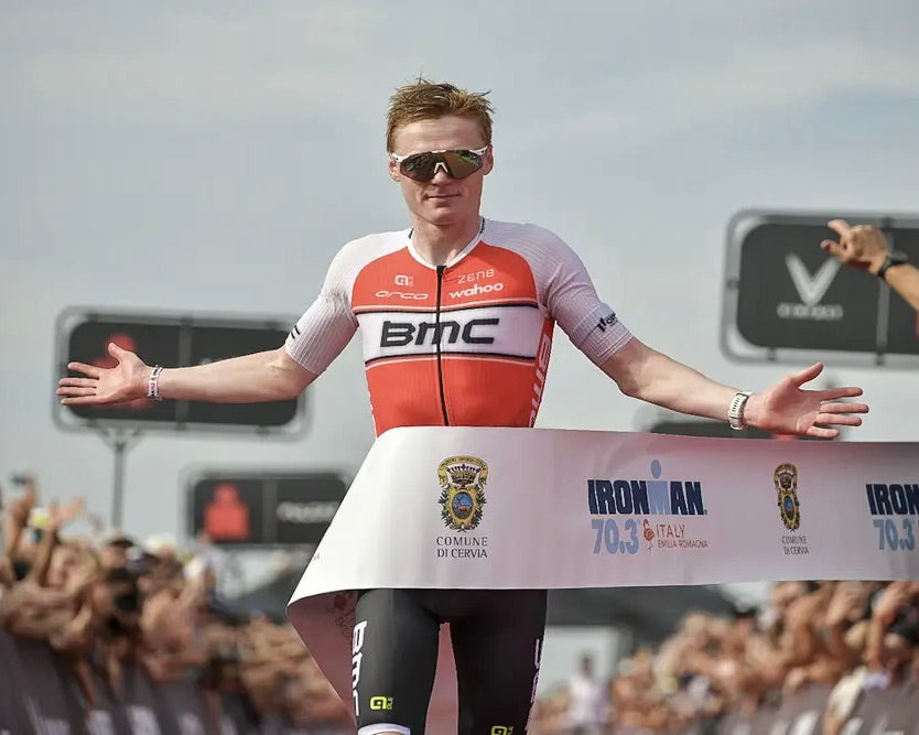 Sam Dickinson produces dominant performance to take top step at IM70.3 Italy Emilia-Romagna