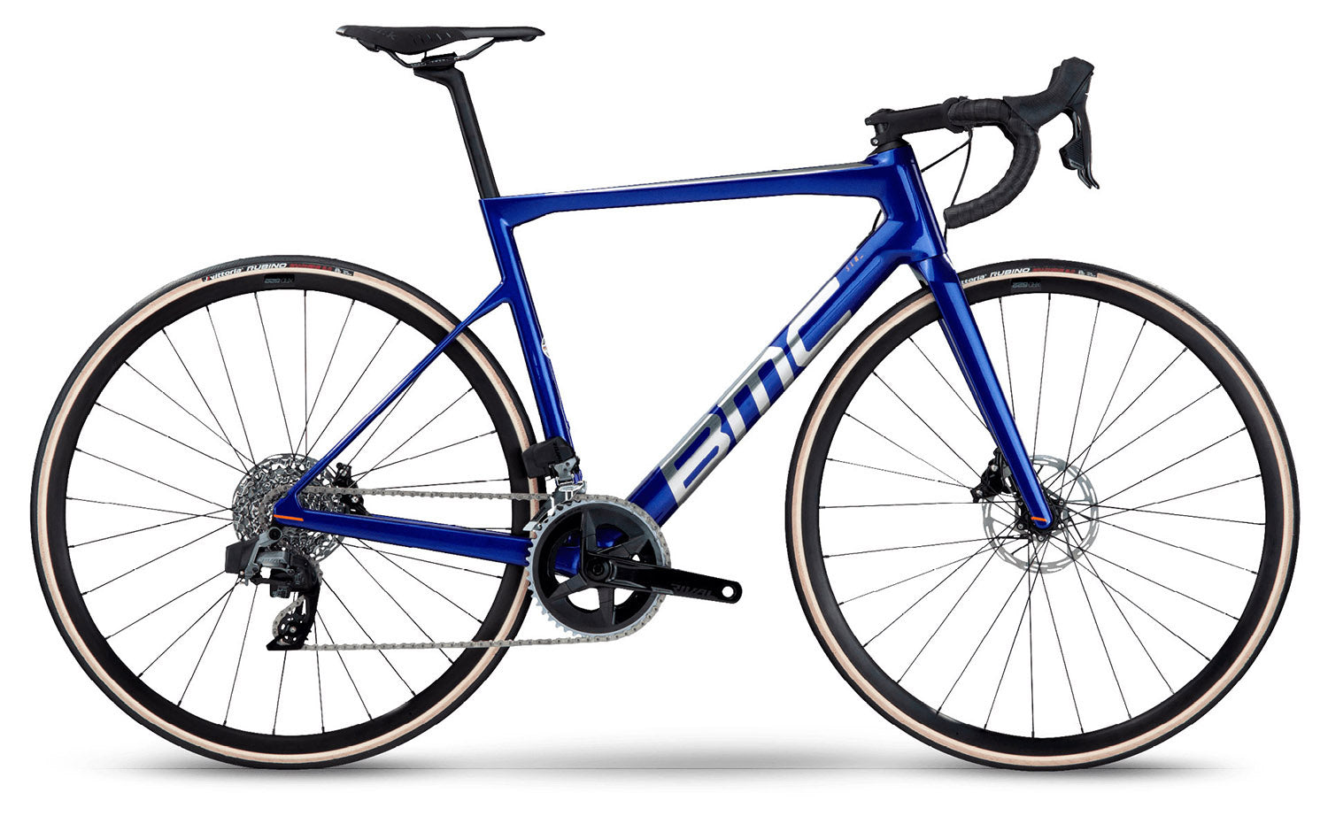 BMC Bikes | Teammachine SLR FOUR BLUE BRUSHED / ORANGE