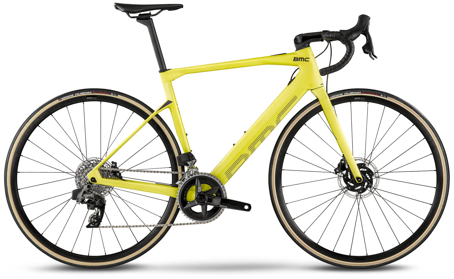 BMC Bikes | Roadmachine AMP TWO USA LIME YELLOW / MIDNIGHT BLUE