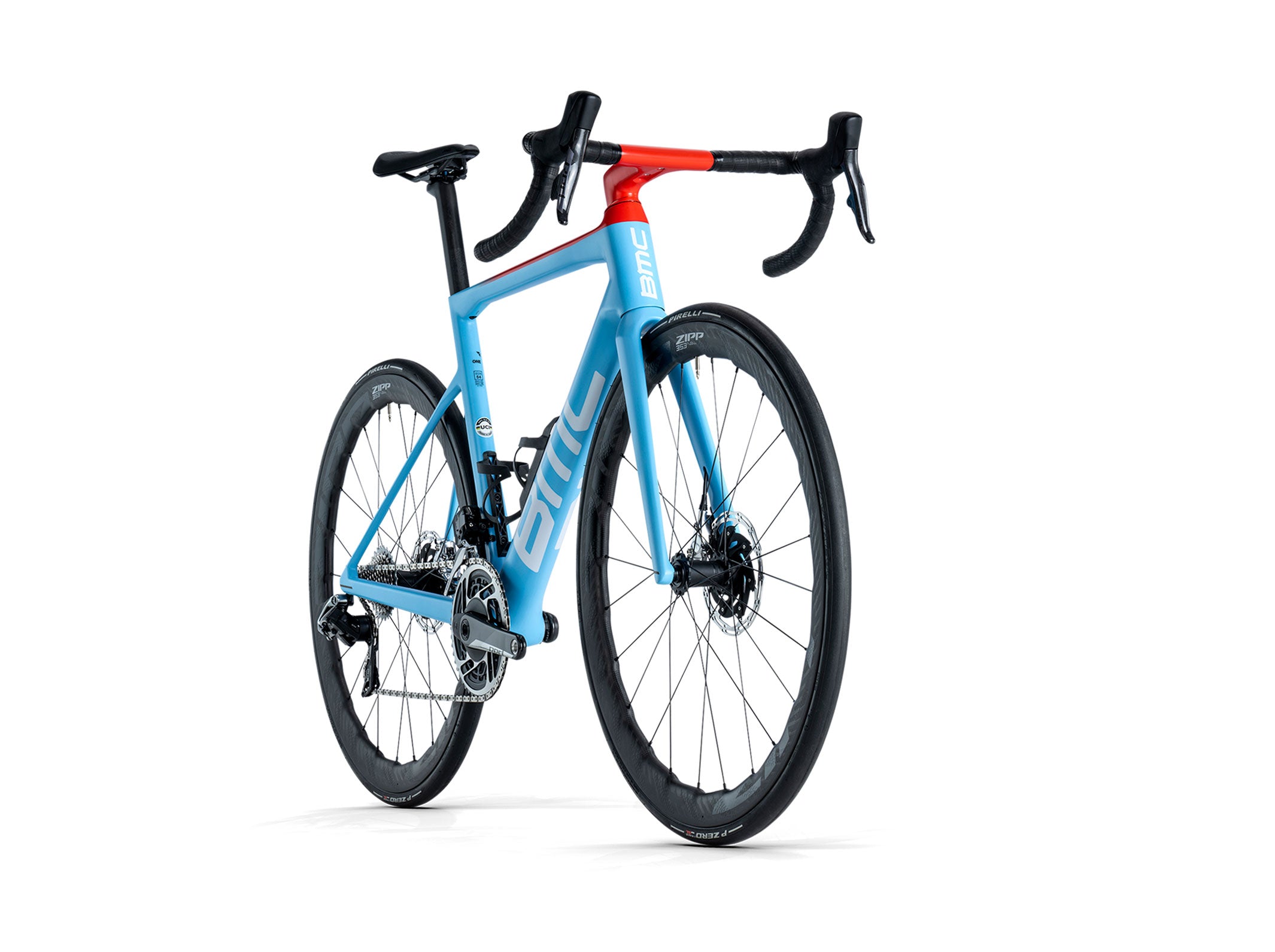 BMC Bikes | Teammachine SLR 01 ONE GLACIER BLUE / NEON RED