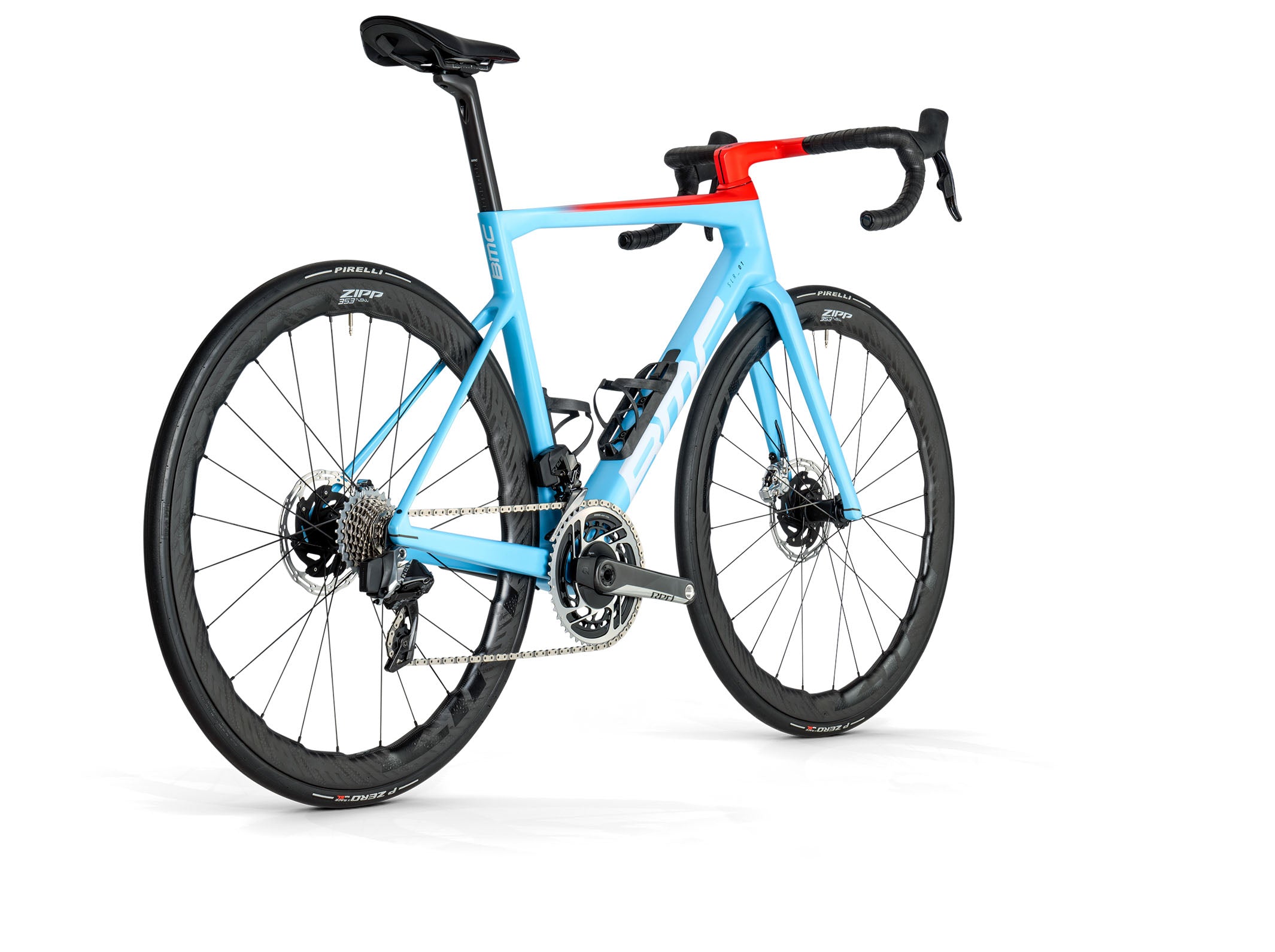 BMC Bikes | Teammachine SLR 01 ONE GLACIER BLUE / NEON RED