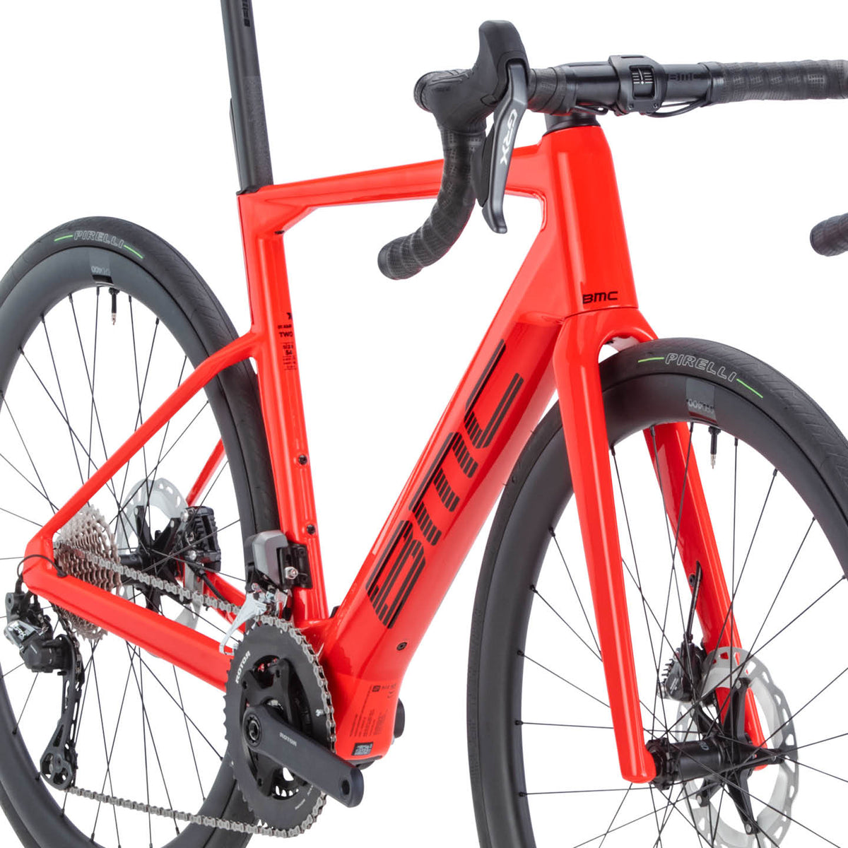 BMC Bikes Roadmachine 01 AMP TWO NEON RED / BLACK